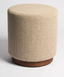 Hickory Ottoman (small)